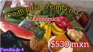 ✅compra económica para la semanacarne con Verdolagas 😋comprasemanal comidaeconomica [upl. by Tumer756]