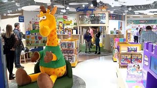 Look inside the first new Toys R Us in New Jersey mall [upl. by Eittap]