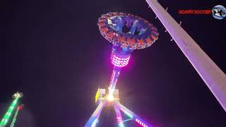 Nitro Pendulum Amusement Ride 2024 Full Cycle [upl. by Dnomder327]