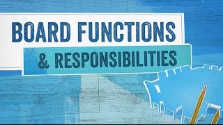 Startup Boards Board Functions and Responsibilities [upl. by Ahsinak133]