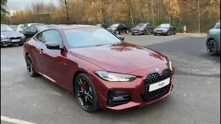 BMW 420d M Sport Coupe in Aventurine Red III Metallic [upl. by Tally]