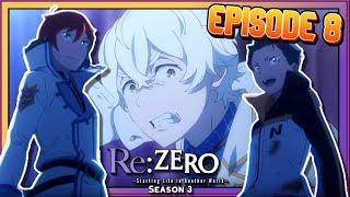 The Knight is Ready to Fight for his Princess  ReZero Season 3 Ep 8 Review [upl. by Bowman]