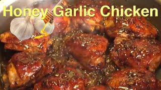 Honey Garlic Glazed Chicken Thigh [upl. by Yelda556]