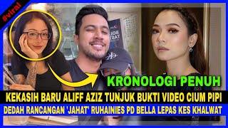 Kekasih Baru ALIFF AZIZ Tunjuk VIDEO CIUM PIPI Duduk SerumahDEDAH Rancangan RUHAINIES JATUH BELLA [upl. by Helman]