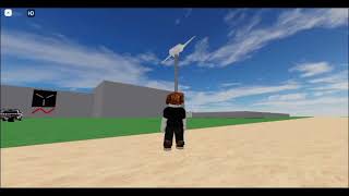 vergnet wind turbine gev mp r 275 kw in roblox [upl. by Arammat]