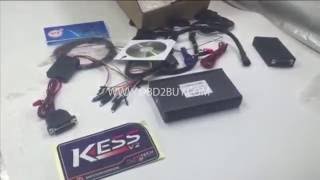 UNBOXING NEW KESS V2 FW v4036 OBD2 Manager Latest Tuning Kit NowwwOBD2Buycom [upl. by Naig748]