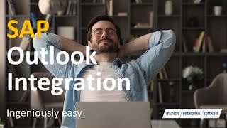 SAP Outlook ▶ Connect Microsoft Outlook to SAP  SAP Outlook Integration [upl. by Waters470]