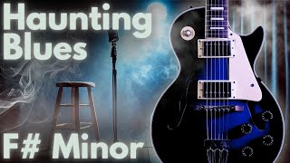 Haunting Slow Blues in F Minor  Blues Guitar Jam [upl. by Zillah]