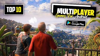 Top 10 Online Multiplayer Games for Android in 2024  10 Best Multiplayer Games Play With Friends [upl. by Yadsnil68]