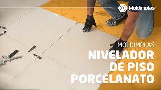 Nivela Piso  Nivelador de Piso Porcelanato Moldimplas [upl. by Stempien]