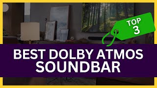 Best Dolby Atmos Soundbar [upl. by Akehsal]