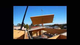 SIPS Australia  Roof Installation 4 Hours [upl. by Arataj]