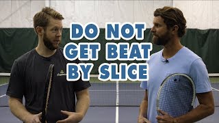 NEVER Get Beat By The Slice Again With This Secret  Tennis Tip [upl. by Anoiek82]