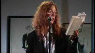 Patti Smith  A Reading Of Virginia Woolf [upl. by Kcod257]