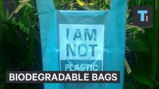 Biodegradable bag is helping save animals lives and reduce pollution [upl. by Lebanna]