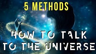 How To Talk To The Universe 20  Law Of Attraction 110 [upl. by Lowney421]