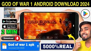 📥 GOD OF WAR 1 DOWNLOAD ANDROID  HOW TO DOWNLOAD GOD OF WAR 1 IN MOBILE  GOD OF WAR 1 DOWNLOAD [upl. by Henka]