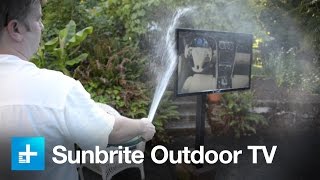 Sunbrite Signature series outdoor TV  hands on [upl. by Atinaj]