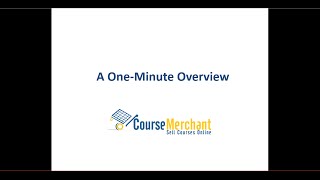 Course Merchant eCommerce [upl. by Guenevere259]