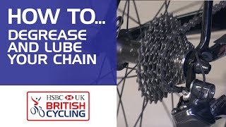 How to degrease and lube your bike chain [upl. by Amena]