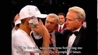 Marco Antonio Barrera vs Erik Morales II Post Fight Interview [upl. by Asirak]