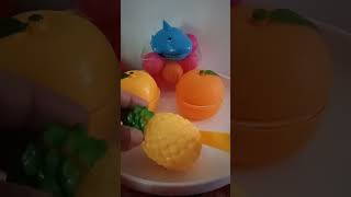 Cutting yellow pineapple toys asmr [upl. by Hooker]