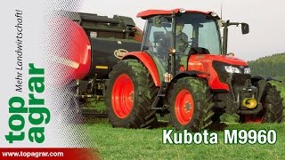 58 Kubota M9960  top agrar Schleppertest 2014 [upl. by Paige]