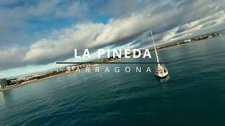 LA PINEDA TARRAGONA Beach DJI AVATA 2 Drone view FPV DJI AVATA 2 4k [upl. by Bierman]