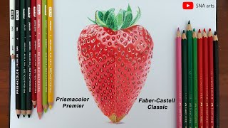 Prismacolor Premier VS Faber Castell Classic Colour Pencils  Color Pencils Comparison [upl. by Anasus]