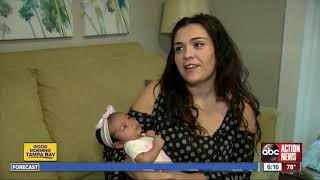 Woman delivers baby girl after no knowledge of pregnancy [upl. by Riorsson]