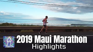 2019 Maui Marathon Highlights [upl. by Yaffit]