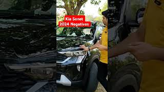 kia Sonet Htk Optional Negatives  shorts trending viral kiasonet2024 kiasonet suv sonet [upl. by Ahsaeym146]