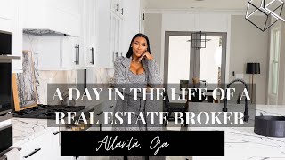 Quiana Watson A day in the life of a real estate broker in Atlanta GA [upl. by Ahcarb]