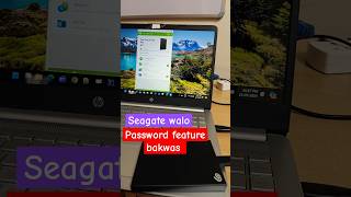SEAGATE one touch external hard drive password feature [upl. by Kcirded]