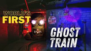 Worlds FIRST Ghost Train On ride 4K POV  Pleasure Beach Resort Blackpool 2024 [upl. by Enilreug]