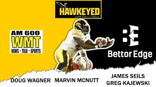 Marvin McNutt on Hawkeyed Talking Kaleb Johnson amp Torching the Eagles Defense [upl. by Haidej]