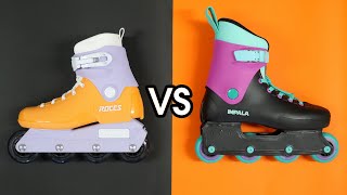 IMPALA LIGHTSPEED VS ROCES 1992 INLINE SKATES [upl. by Takashi465]