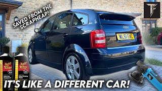 I detailed the Gumtree Audi A2 and it looks SO MUCH BETTER [upl. by Eduardo]