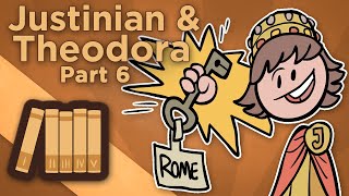 Byzantine Empire Justinian and Theodora  Fighting for Rome  Extra History  Part 6 [upl. by Mun997]