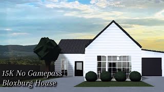 15K  No Gamepass  Bloxburg Starter House [upl. by Pine]