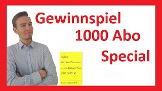 1000 Abonnenten Special  Gewinnspiel [upl. by Perkin]