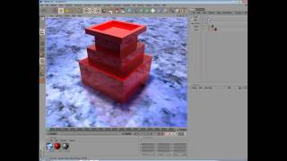 Tutorial Cinema 4D  Render Global illumination Português FP [upl. by Fernande]