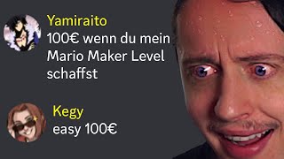 Zuschauer fordert mich heraus sein Mario Maker Level zu schaffen [upl. by Abeh]