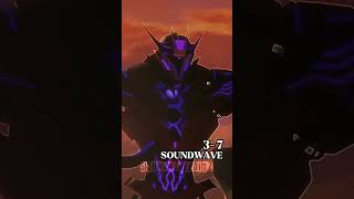 Soundwave tfp vs Airachnid tfp [upl. by Okim]