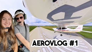 AeroVlog Widokowo nad Wrocławiem Tecnam PPLA GA [upl. by Sinnek]