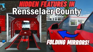 COOL HIDDEN FEATURES amp SECRETS IN RENSSELAER COUNTY  ROBLOX  Rensselaer County [upl. by Nugent629]