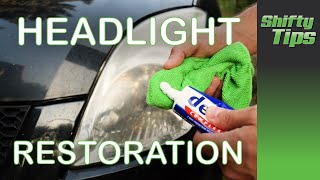 Best Headlight Restoration Hack [upl. by Eenot]