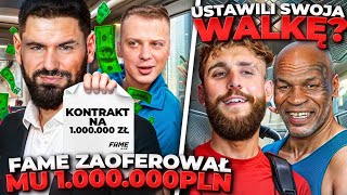 TYSON I JAKE PAUL USTAWILI SWOJĄ WALKĘ FAME MMA NITRO SASHA PASTERNAK GIMPER REVO [upl. by Ahern]