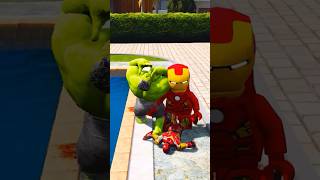 GTAV Thanos killed ironman 😭 shorts gta5 ironman marvel gta shortsfeed [upl. by Medardas]