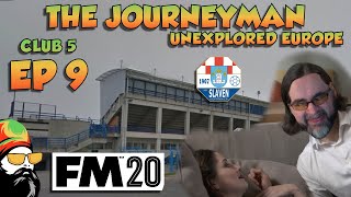 FM20  The Journeyman Unexplored Europe Croatia  C5 EP9  DINAMO ZAGREB  Football Manager 2020 [upl. by Assenav]